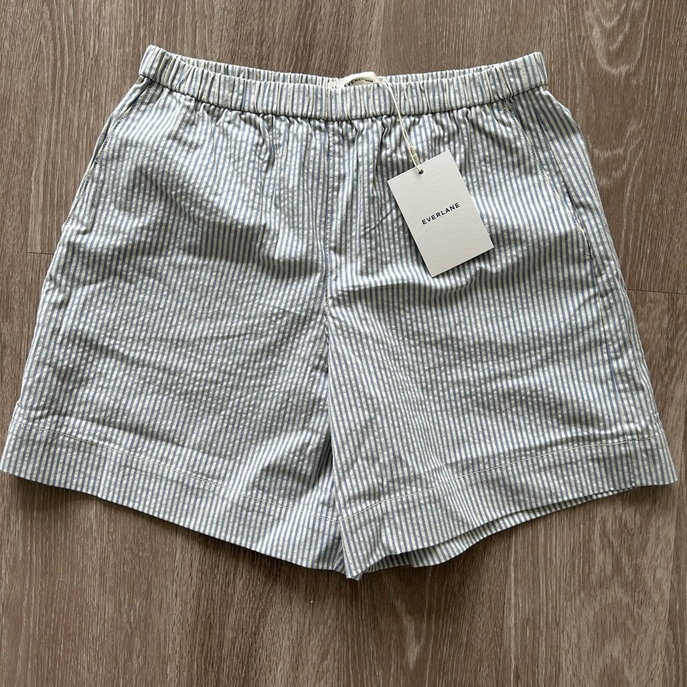Everlane The Seersucker Pull-On Short